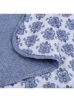 Wakefit Wakefit Blanket | 110 GSM | Blanket Double Bed, Dohar Double Bed, Dohar, AC Blanket Double Bed, Quilt for Double Bed, Quilt, Diwali Gifts Blankets, Reversible (Susane Blue : 82x90 inch - Pack of 1)  - Image 3