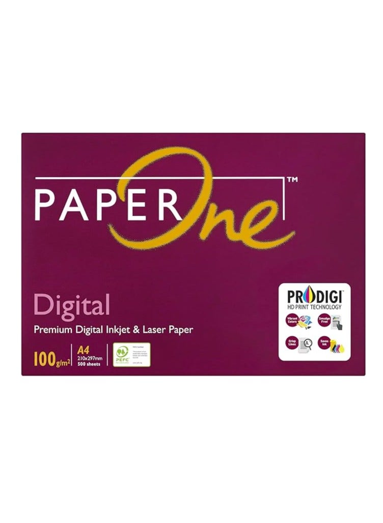 PaperOne ورق PaperOne™ الرقمي الممتاز، 100 جرام، مقاس A4، 500 ورقة في رزمة - Image 3
