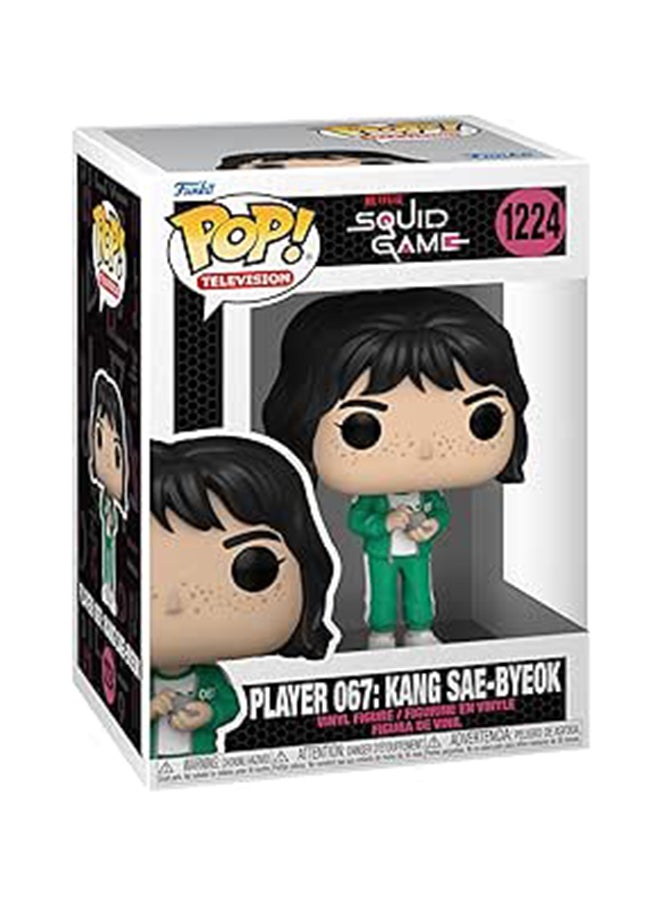 Funko - Pop Tv: Squid Game- Player 067:Kang Sae-Byeok Multicolor - Image 1