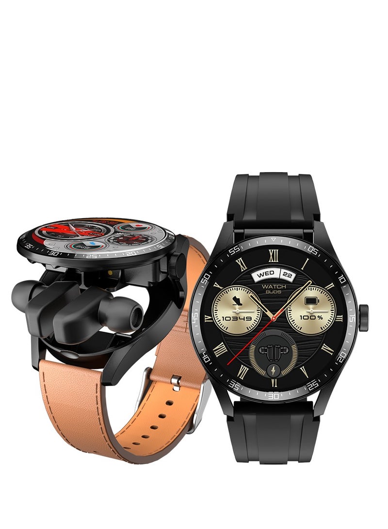 Trands 2 in 1 Smart Watch with Wireless Earbuds Combo Waterproof HD Touch Screen - Image 1