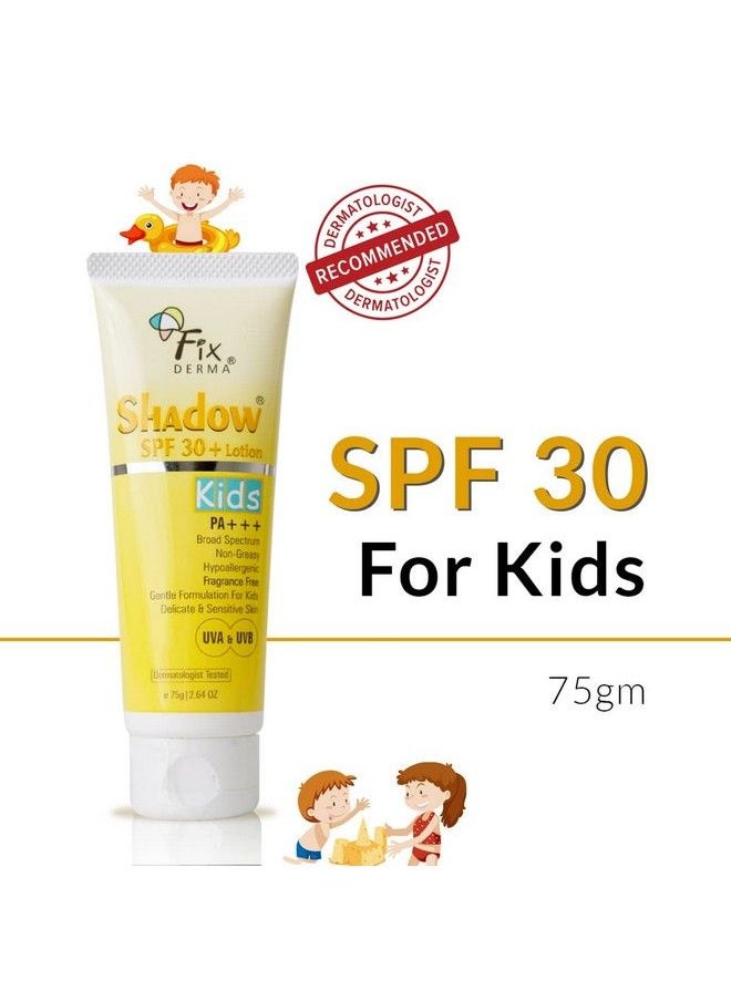 FIXDERMA Shadow Sunscreen Spf ; Sunscreen For Oily Skin & Dry Skin ; Sun Screen Protector Spf (Spf30 Kids Lotion)  - Image 4