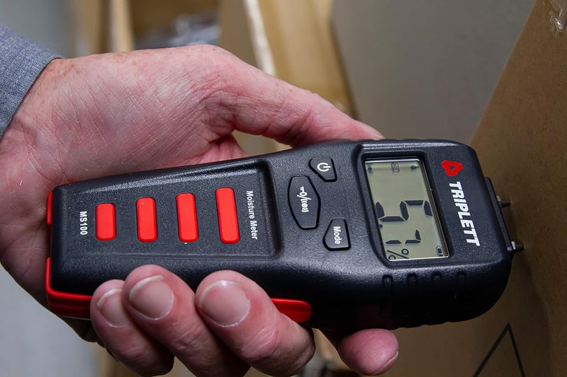 Triplett Pin Moisture Meter for Wood and Building Materials with Audible Indicator (MS100) - Image 2