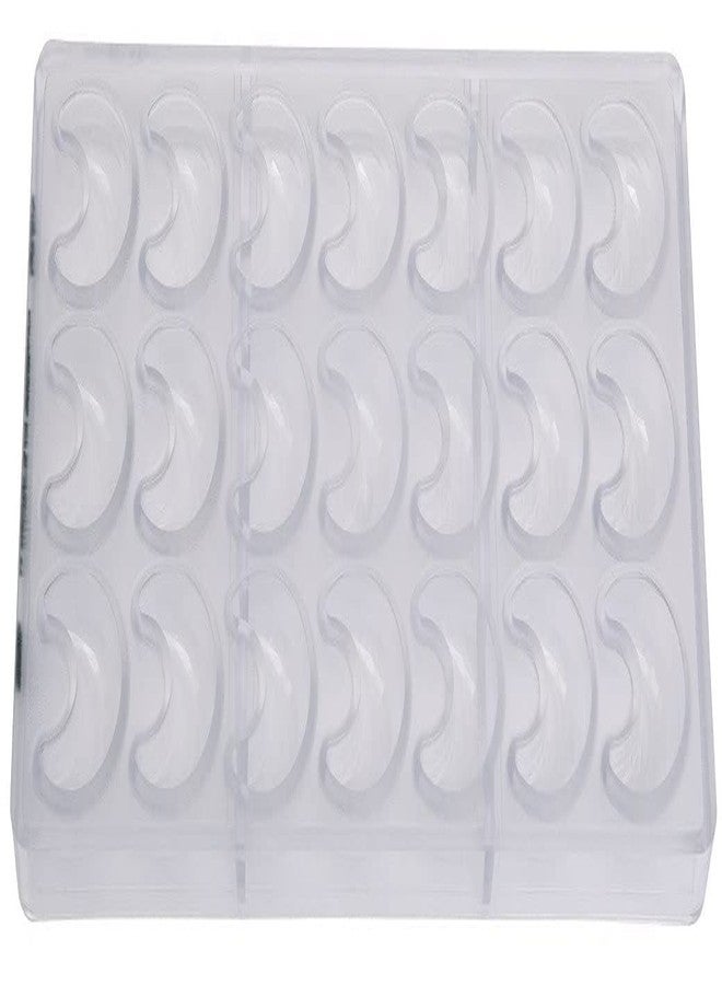 Chocolate World Polycarbonate Chocolate Mold, Faceted Half Moon, 21 Cavities by Chocolate World - Image 2