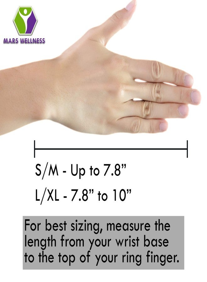 MARS WELLNESS Boxer Fracture Splint - 4th or 5th Metacarpal Splint Hand and Finger Brace - Broken Fingers, Wrist, Pinky and Hand Immobilizer - Small/Medium - Image 3