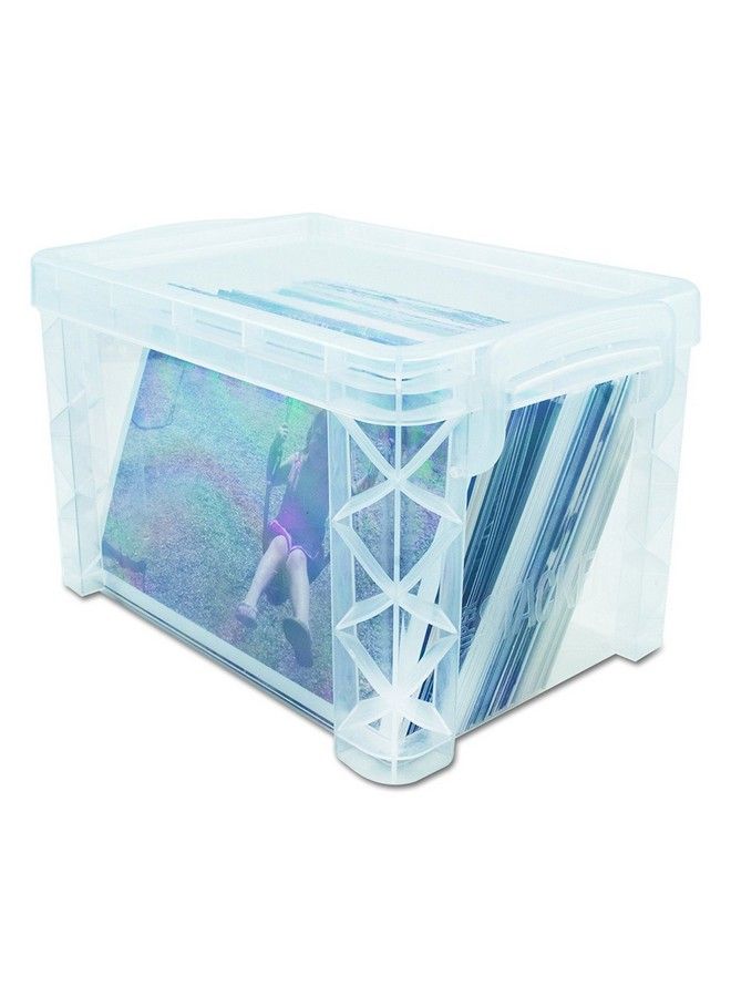 Advantus 40307 Super Stacker 3" X 5" Index Card Box Clear 3 Boxes (40307) - Image 5