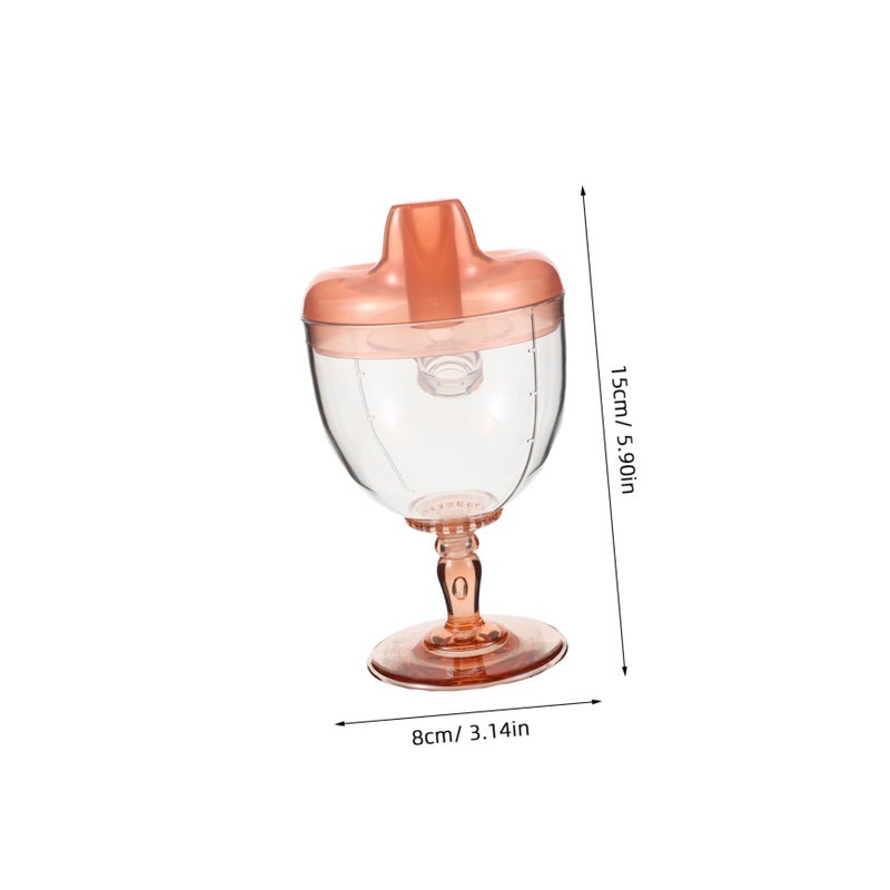 Plastic Highball Cups Pack Toddler Drinking Handles Spill Proof Juice Milk Containers Sturdy Lightweight Infants Children - Image 3