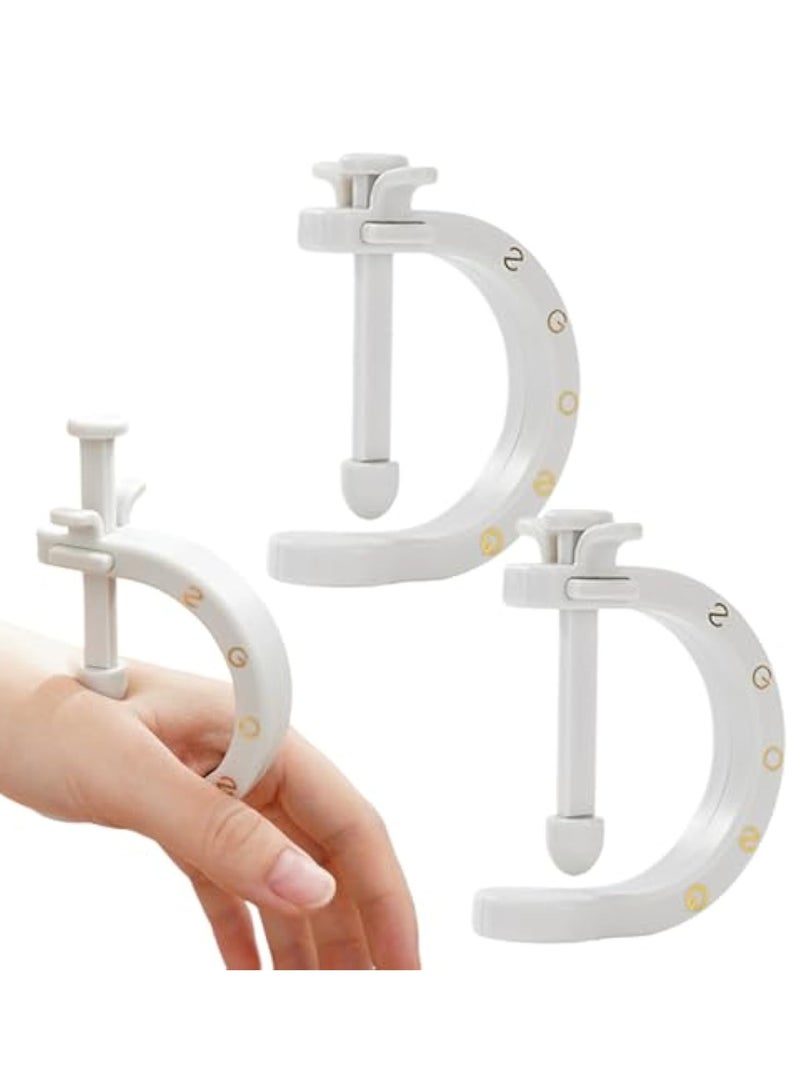 SOLARAE 2PCS Acupuncture Clip Tool, Migraine Relief Acupressure Clip, Portable Pressure Point Clip, Compact Pressure Point Massage Tool, ‚ÄòMagic Pointer‚Äô Hand Pressure Point, for Hand Foot Ear Migraine Relief - Image 1