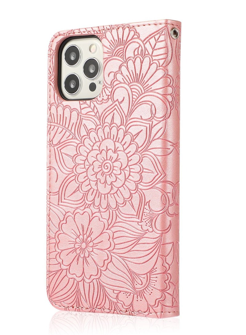 Loquat Suitable For IPhone Pressed Flower Wallet  Leather Case - Image 1