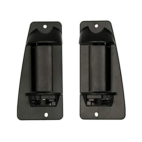 Gledewen مقبض باب خلفي يسار للسائق ويمين للراكب | لسيارات شيفروليه سيلفرادو GMC سييرا 1500 2500 3500 من 1999-2007 | بديل# 15758171، 15758172 - Image 1