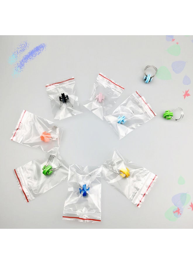 Generic Boxed Silicone Swimming Equipment Nose Clip Ear Plugs Protective Waterproofing Gear Outdoor Sports/swimming Accessories-Color:Bags Single Nose Clip Deep Powder - Image 3