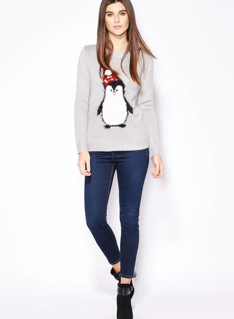 Ginger Penguin Jumper