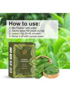 Nuerma Science Henna Powder Organic Natural For Black Shiny Healthy Hair(100 Gm Each Pack Of 4) 400 Gm  - Image 4