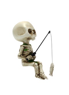 Mini Fishing Skeleton Statue Celebration 1 Pieces Musical Garden Skeleton Statue Set for Miniature Garden decor - pzsku/ZFB0464C3A16588050148Z/45/_/1726402184/ae1ae32c-8d89-41f0-91c3-f51696062291