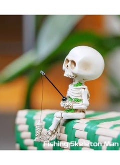 Mini Fishing Skeleton Statue Celebration 1 Pieces Musical Garden Skeleton Statue Set for Miniature Garden decor - pzsku/ZFB0464C3A16588050148Z/45/_/1726402245/6b5bfcf3-f903-4695-a624-4d134d2ae5f2