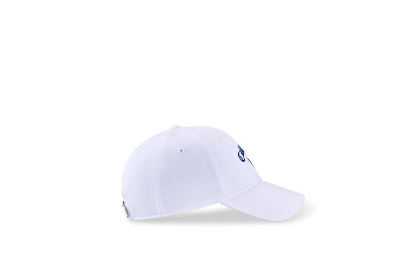 Callaway Unisex Adult Baseball Cap, White/Deep Cobalt - Image 4