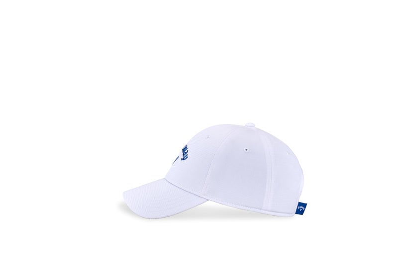 Callaway Unisex Adult Baseball Cap, White/Deep Cobalt - Image 3