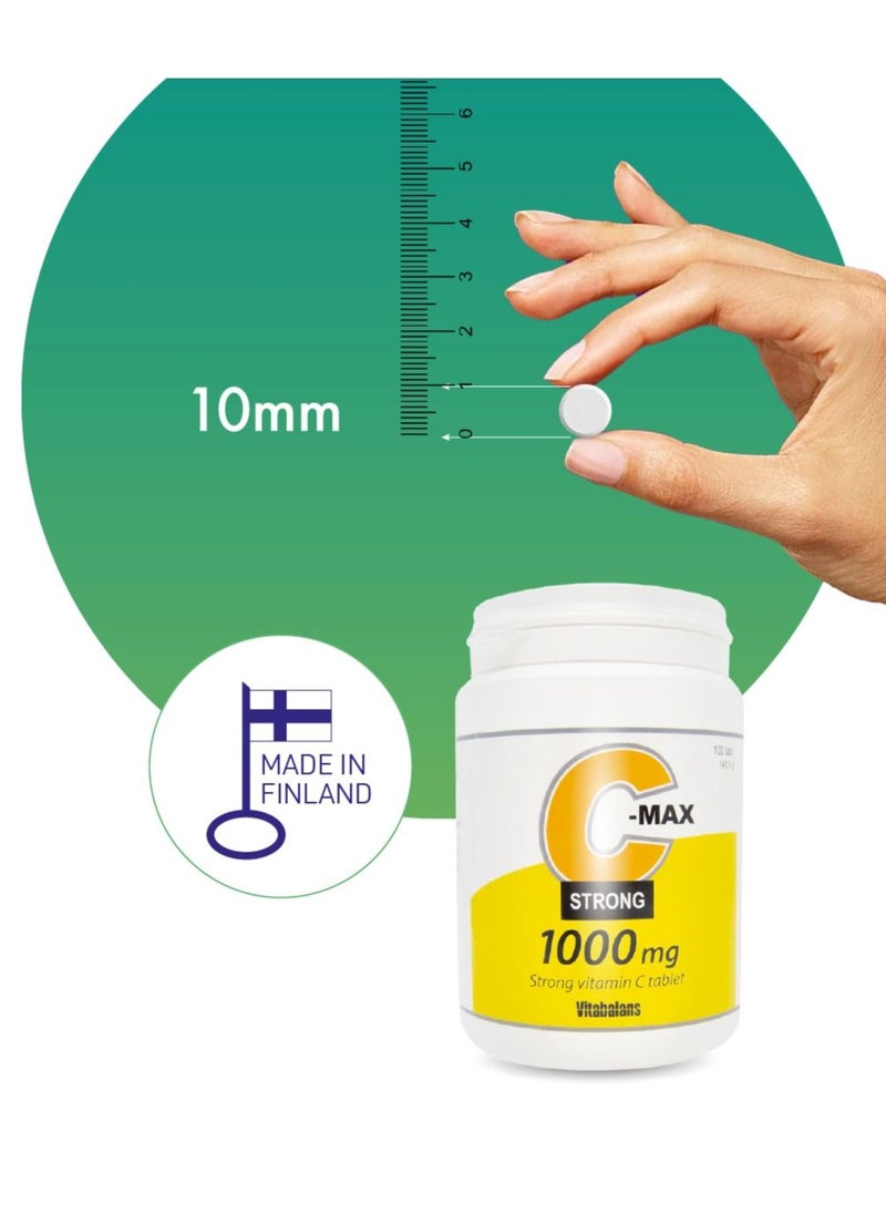 C-Max Strong Tablets Vitamin C 1000mg 100'S