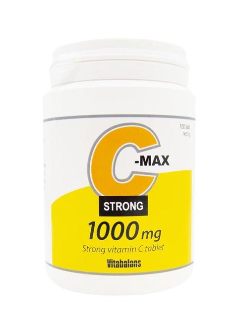 C-Max Strong Tablets Vitamin C 1000mg 100'S