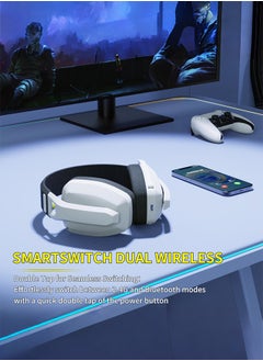 BINNUNE BINNUNE BW06 2.4GHz Wireless Bluetooth Gaming Headset with Mic  - Image 3