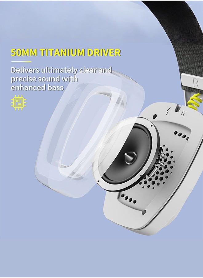 BINNUNE - BINNUNE BW06 2.4GHz Wireless Bluetooth Gaming Headset with Mic - Image 1