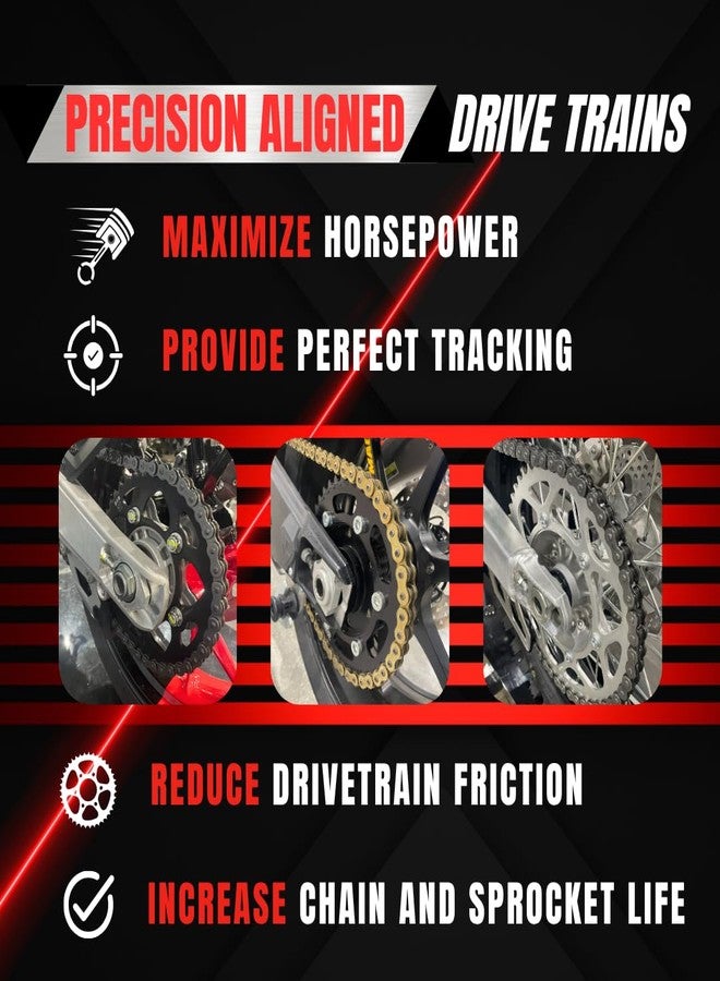Gearhead Zone Chain & Sprocket Alignment Tool - Laser Application - Image 5