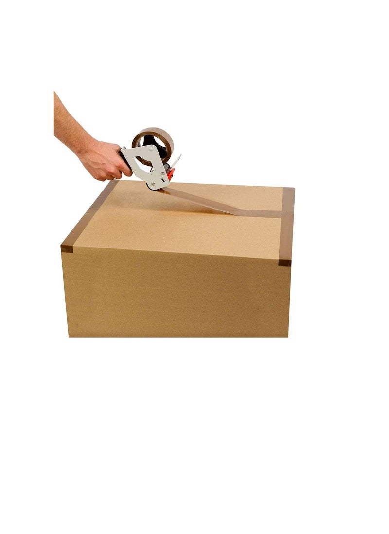 ROBUSTLINE Robustline Brown Packaging Tape 2 Inch for Parcels and Boxes - This Brown Packing Tape Provides a Strong, Secure and Sticky Seal for Your Cardboard Boxes and for Moving House (50 YRD). (6)  - Image 2