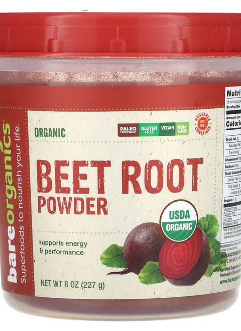 Organic Beet Root Powder 8 oz (227 g)