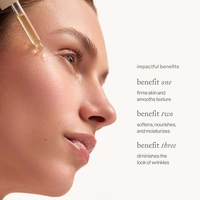 goop Beauty Nutrient Face Oil | Anti Aging Moisturizer for Smooth Skin Texture & Wrinkles | Bakuchiol, Cacay, & Organic Amla | 1 fl oz - Image 2