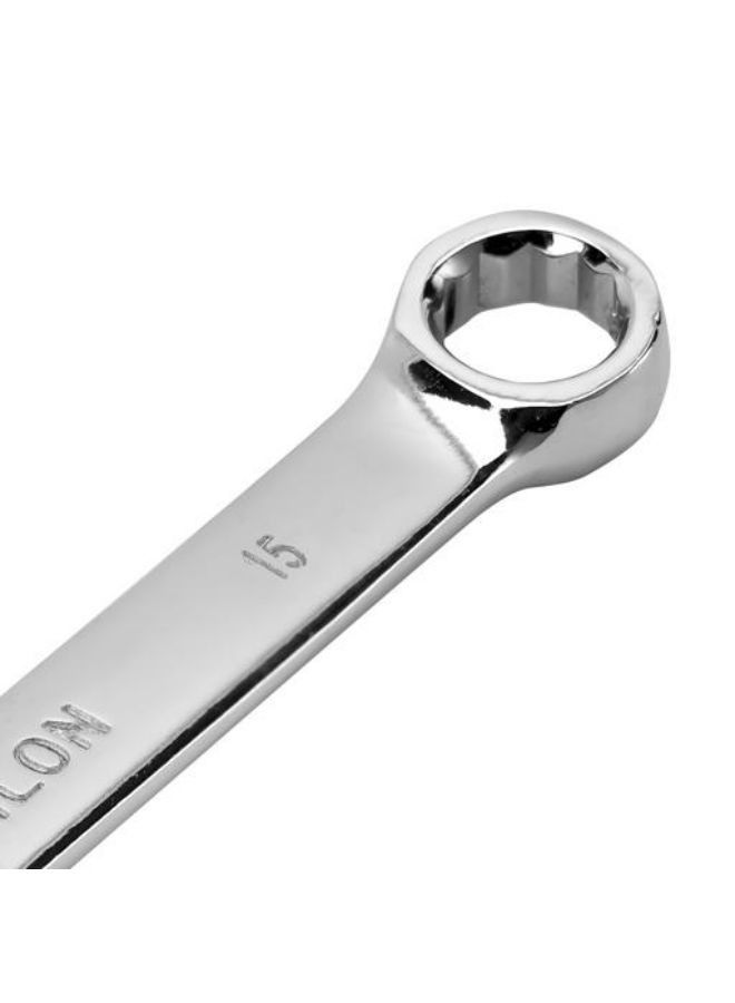 إبسلون ايبسيلون 15 ملم مفتاح مشترك - ET1139 | صلب مطروق ، مصقول بالكامل ، مقوي ومقاوم ، متين للغاية ، مثالي لتصلب وتفكيك الصواميل | فضة - Image 4