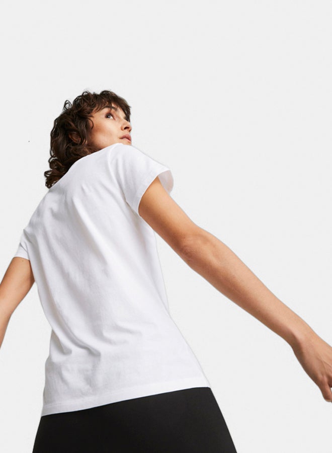 PUMA Ess+ Metallic Logo Tee  - Image 3