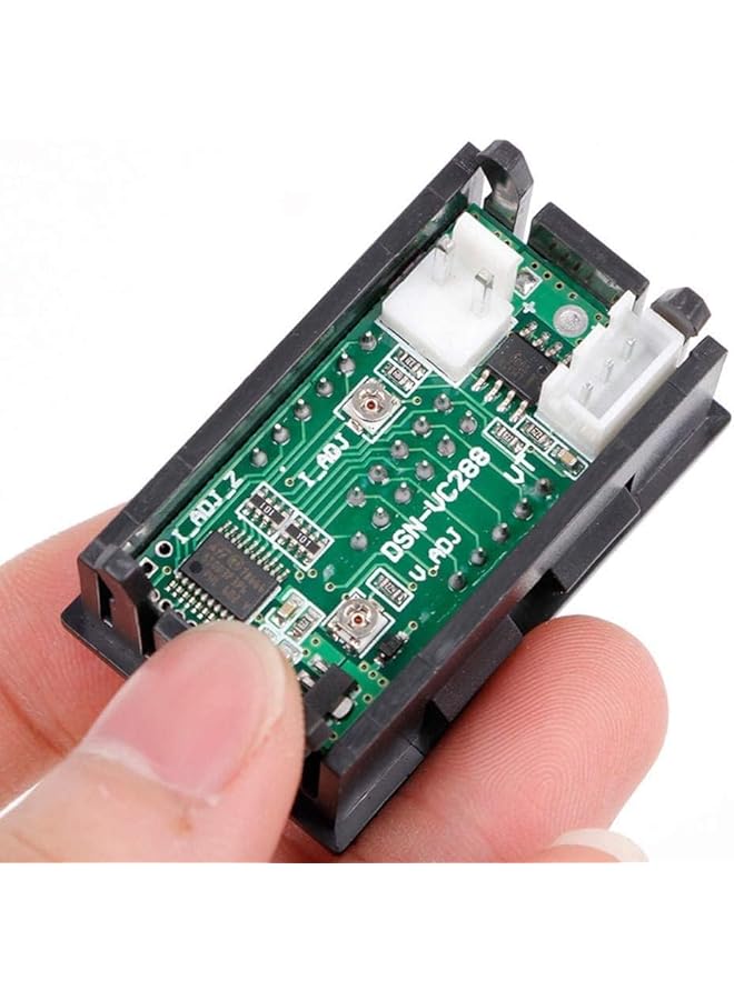 PROMASS promass 0.56 inch Blue Red Dual LED Display Mini Digital Voltmeter Ammeter DC 100V 100A Panel Amp Voltage Current Meter Tester  - Image 5
