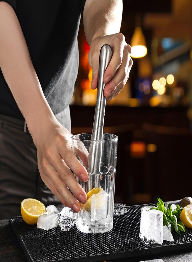 قطعة واحدة من أدوات تحضير الكوكتيلات المصنوعة من الفولاذ المقاوم للصدأ، أداة لتحضير الموهيتو، أداة لسحق الكوكتيلات، أداة لسحق القهوة، أداة لسحق الفواكه، أعواد تقليب بنكهة النعناع، أداة لتحضير الويسكي المهروس، أداة لتحضير كوكتيل أولد فاشون - Image 5