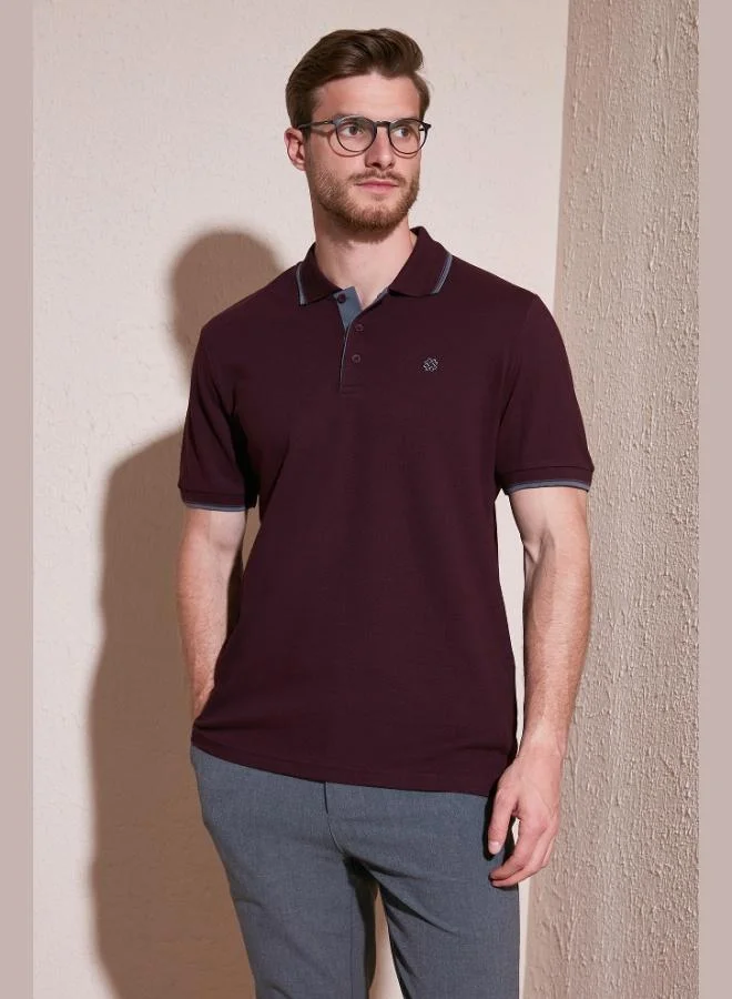 Buratti  Buratti Cotton Slim Fit Stripe Detailed Buttoned Polo Collar 3-Pack T Shirt Men's T SHIRT 5902118S3 for Men | Best Price UAE