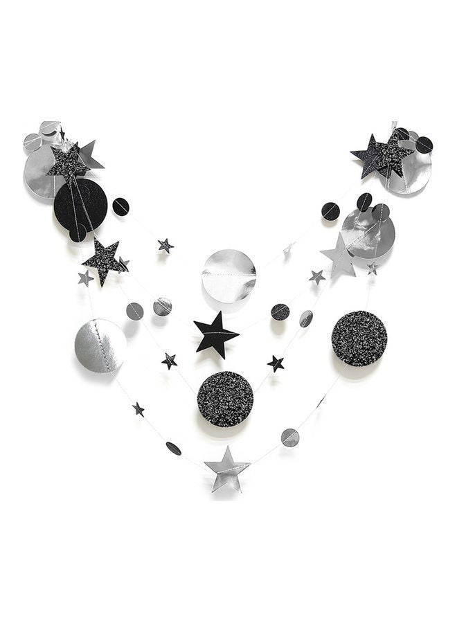 NIBEMINENT Disc And Star Themed Banner