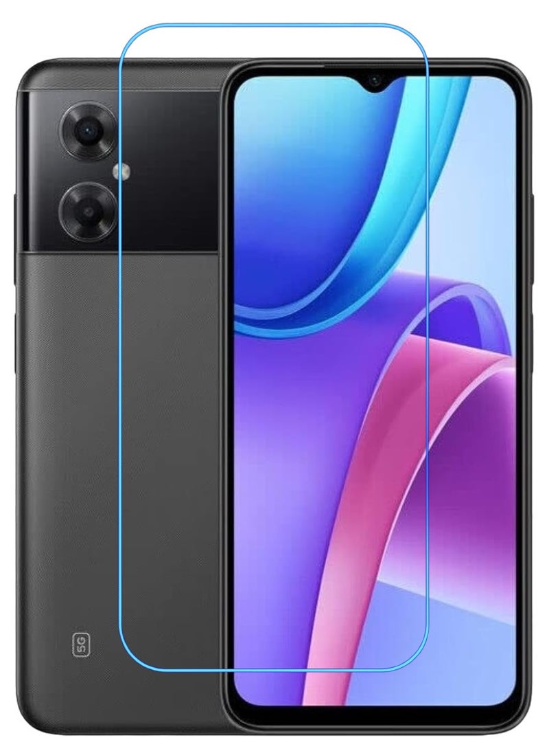 ACLIX Antistatic ESD Dustproof Premium Quality High Definition Clear Tempered Glass Screen Protector Designed For Xiaomi Redmi Note 11R - Image 1