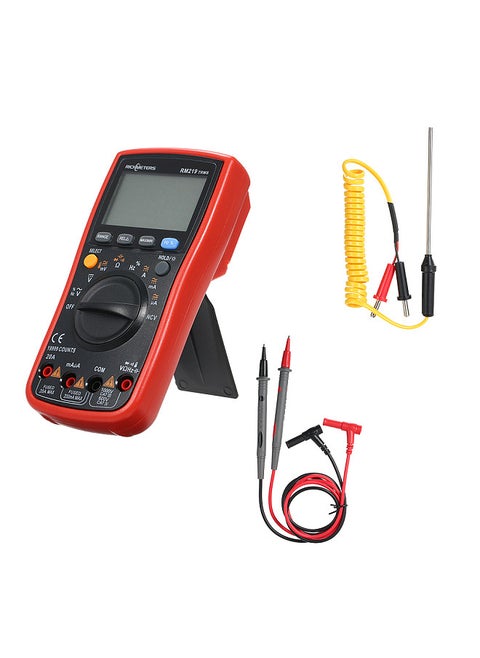 RM219 True-RMS 19999 Counts Auto Range Digital Multimeter NCV Frequency Auto Power off AC DC Voltage Ammeter Current Ohm Transistor Tester