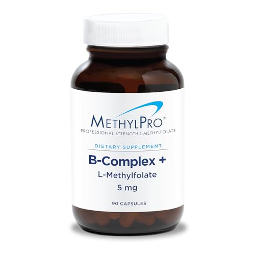 MethylPro BComplex LMethylfolate 5 mg Methylated Vitamin B Complex for Women and Men Cellular Energy Support with Folate Niacin and Biotin Vit B Supplement 90 Vegan Capsules - Image 2