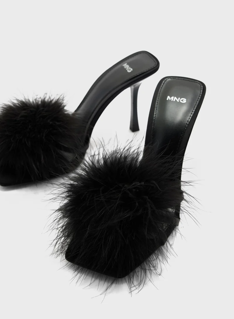 MANGO Flashy Sandals