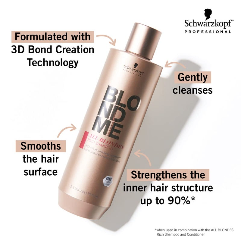 BlondMeÂ® x BARBIEâ„¢ Home Spa Collection â€“ All Blondes Kit - Nourishing and Hydrating Treatment for Shiny Hair â€“ Moisturizing Shampoo for Normal to Coarse Color Treated and Natural Blonde Hair - Image 3