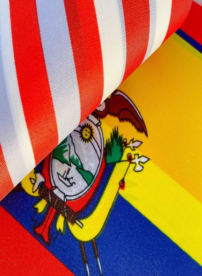 LyButty 22 Countries Spanish Speaking Flags on Wood Stick Small Mini Latin American Latino Hand Held Flags for Heritage Hispanic Month Decorations,5x8 Inch - Image 4