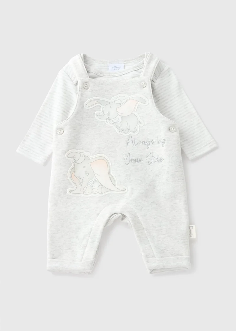 ماتلان Disney Baby Grey Dumbo Dungaree