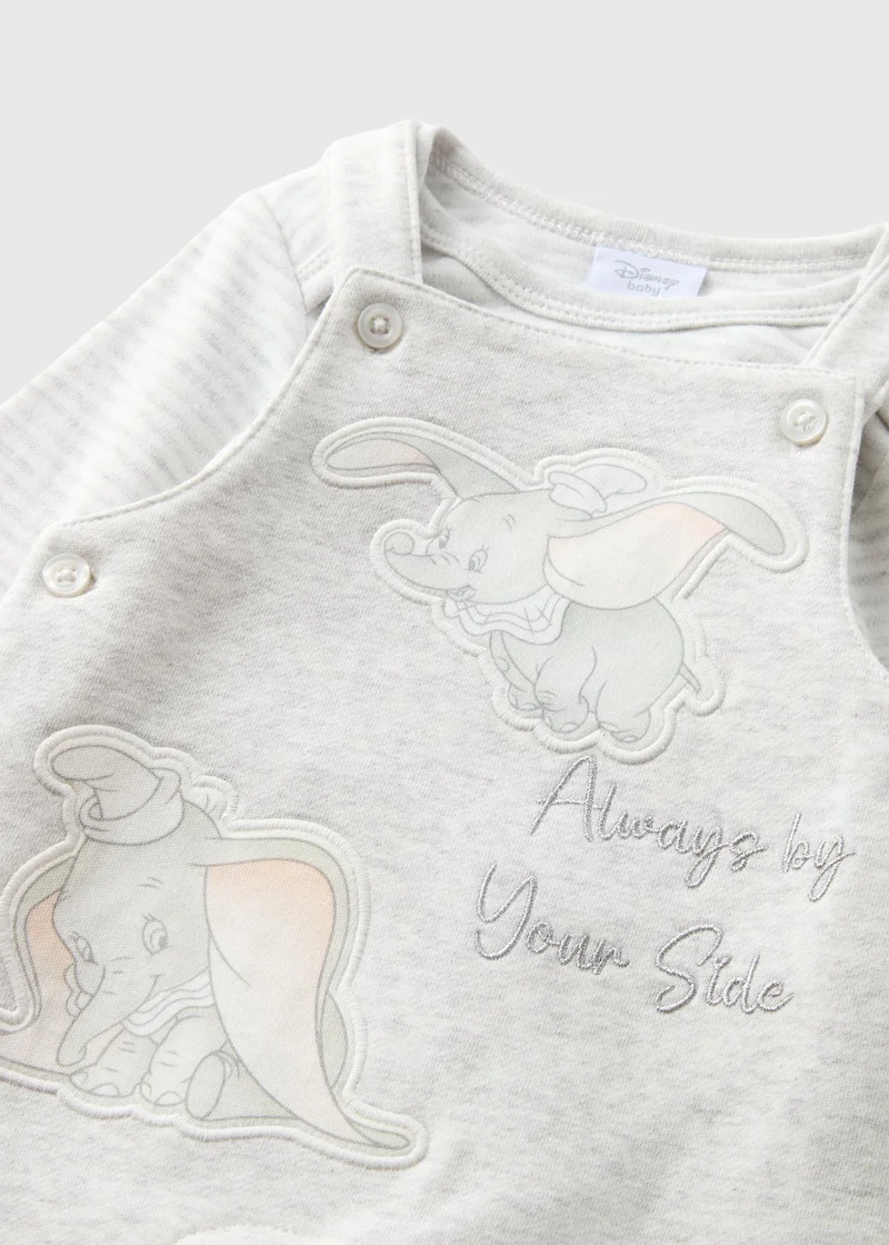 ماتلان Disney Baby Grey Dumbo Dungaree