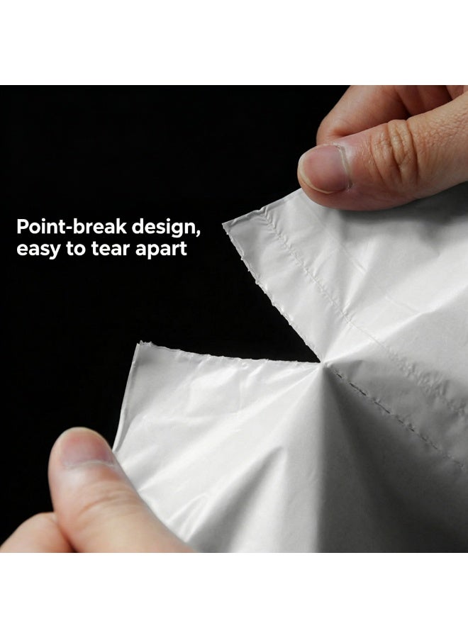 Heavy Duty Garbage Bags 42x55cm - 30% Thicker Point-Break Trash Bags for 5-12L Bins, 90 Counts (3 Rolls) - Image 4