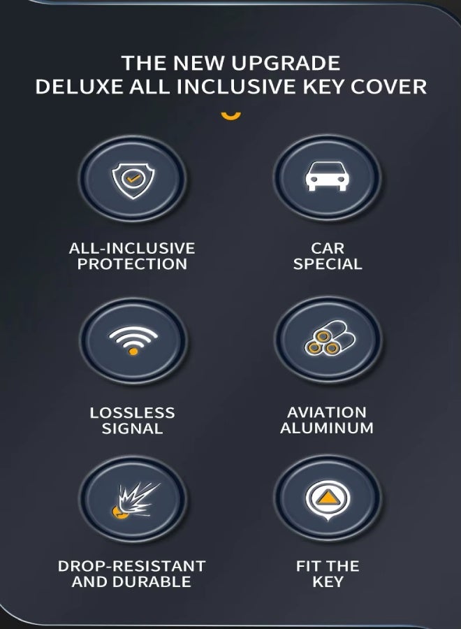 AROAQ Leather Alloy Car Remote Key Case Protection Cover For KIA Sportage R GT Stinger Sorento Ceed Cerato Forte Niro Soul Telluride - Image 5