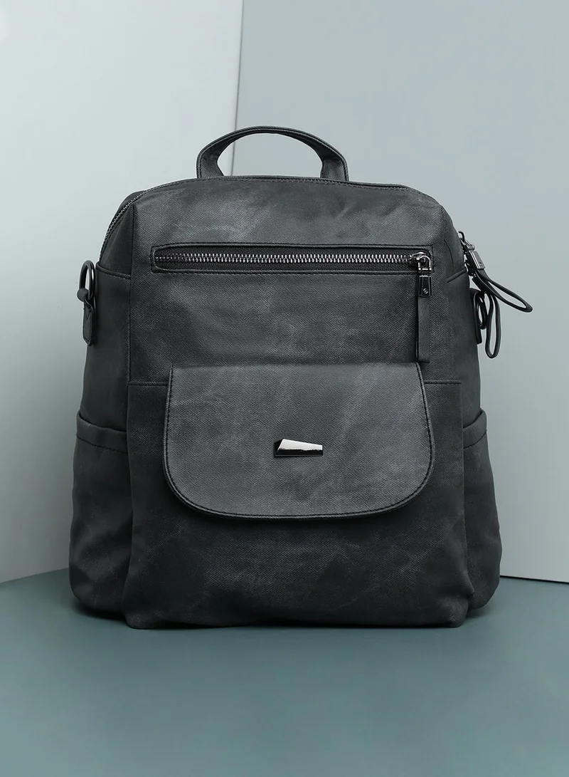 Haute Sauce Shadow Scholar Black Backpack