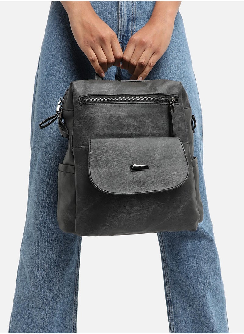 Haute Sauce Shadow Scholar Black Backpack  - Image 5