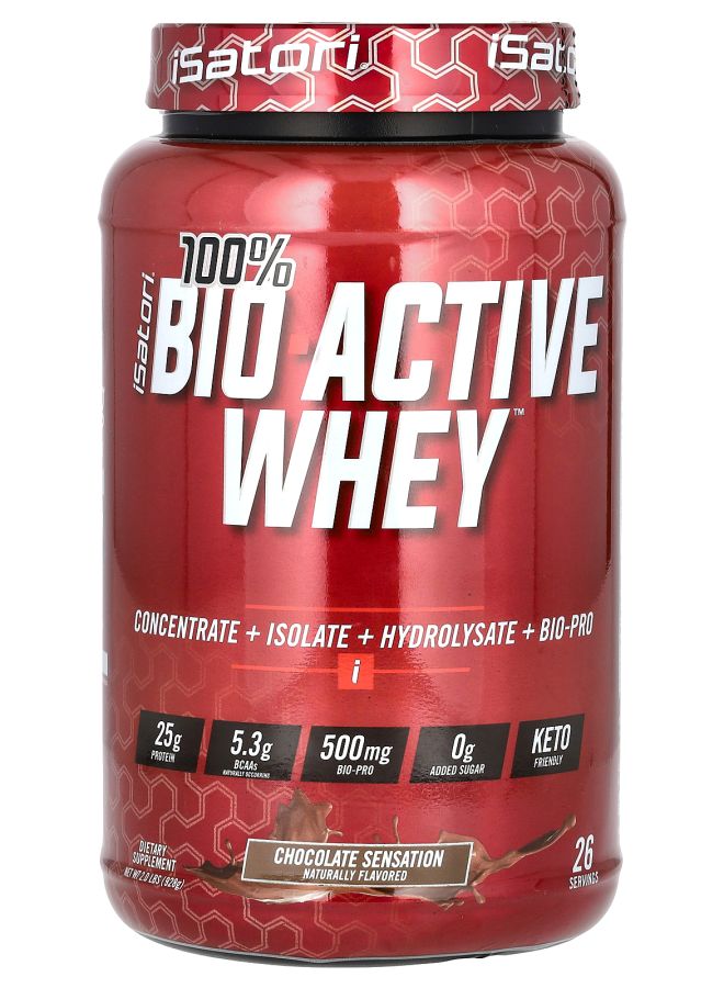 iSatori 100% Bio Active Whey Chocolate Sensation 2 lbs (928 g)