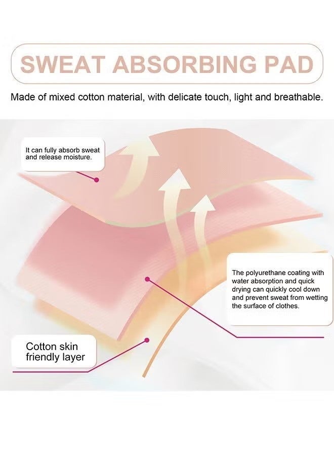Breathable Mesh Underarm Sweat Vest Armpit Sweat Pads for Under Armpits Underarm Sweatproof Pads Washable Sweatpads Sweat Shield Undershirts for Women Girls Ladies - Image 2