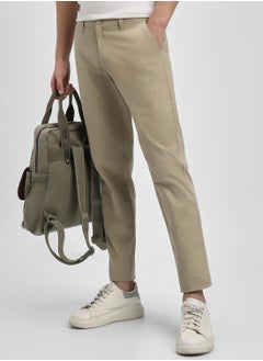 Light Khaki Slim Fit Chinos for Men - 100% Cotton, Full Length, Button & Zip, Mid Rise, Casual - pzsku/ZFB06811B660913184F21Z/45/_/1732823599/0b392074-4c97-4046-b692-6376de4a00f4