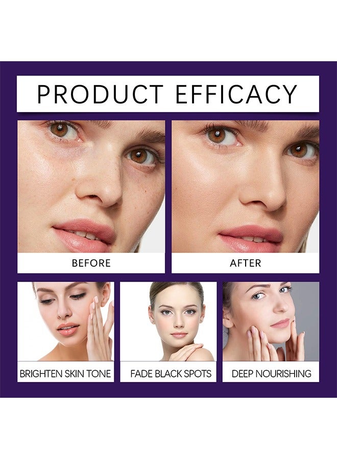 EELHOE Dark Spot Corrector Serum -  Contains Salicylic Acid Niacinamide Facial Dark Spot Remover to Brightening Skin Tone Moisturizing Repair and Improve Facial Dull Moisturizing Essence, 30ml  - Image 4